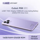 Cubot P80 Smartphone 8GB RAM 256GB Storage 48MP Camera
