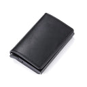 RFID-Blocking Men's Cardholder for Stylish Business Travel