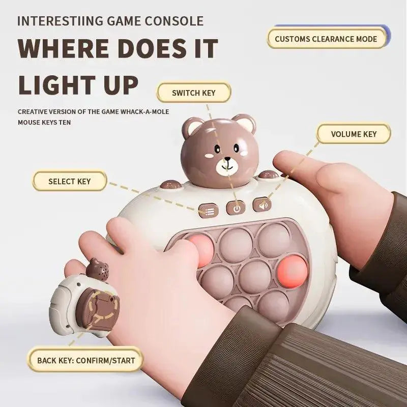 Bubble Pop Whac A Mole Game Stress Relieving Toy Fun
