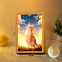 Calming Glow Cat Moon Lamp for Kids