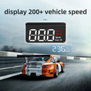 Speed and Temp Readout HUD for Drivers