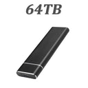 4TB large capacity portable SSD solid state drive, external high-speed storage, shock resistant and portable, suitable for lapto