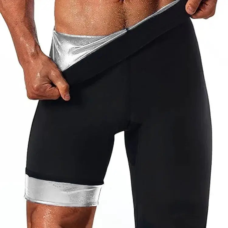 Men's Sauna Shorts for Fat-Burning Gym — product view 14