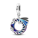Sterling Silver Fire Dragon T-rex