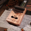17 Keys Kalimba Beech Thumb Piano High Quality Wood Gifts