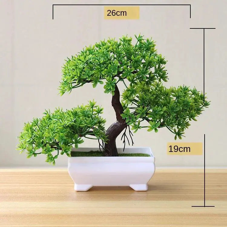Maintenance-Free Bonsai Decor for Desk — changchunshu green