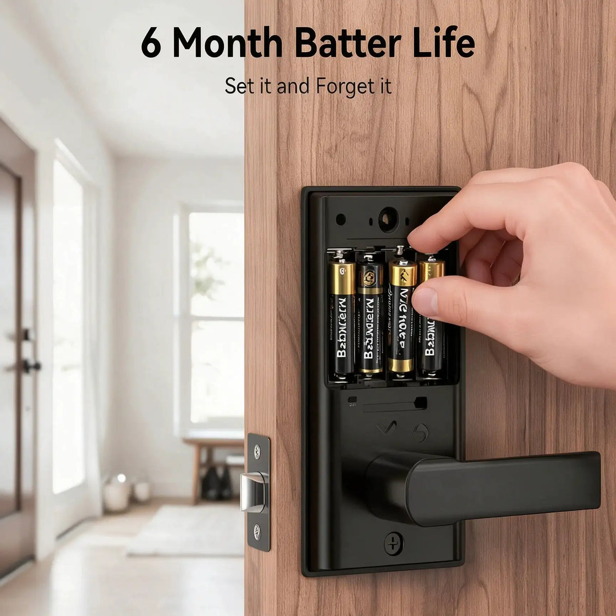 Smart Door Lock Fingerprint Keyless Entry — product view 6