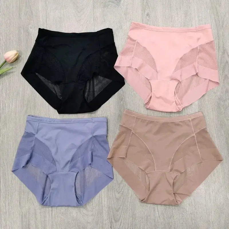 Breathable Mesh Body Sculpting Panties For Women Elastic