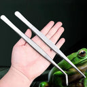 Stainless Steel Elbow Tweezers for Pets Aquarium Medical