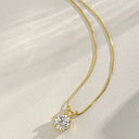 Moissanite Pendant Necklace In Carat