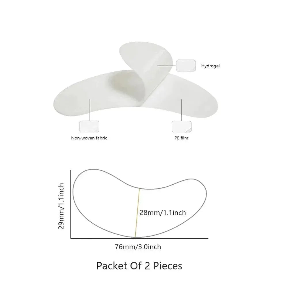 Hydrogel Eye Patches For Flawless Eyelash Extensions Comfort