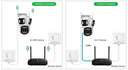 AI Tracking IP Camera for Home Security