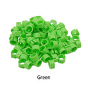 Birds Feet Ring Plastic Clip Rings for Avian Comfort 100pcs
