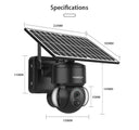 INQMEGA 4MP WIFI Tuya Solar Camera Outdoor Security Cam