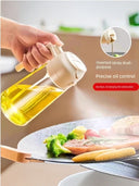 Glass Spray Oil Bottle Jar For Air Fryer Kitchen Use