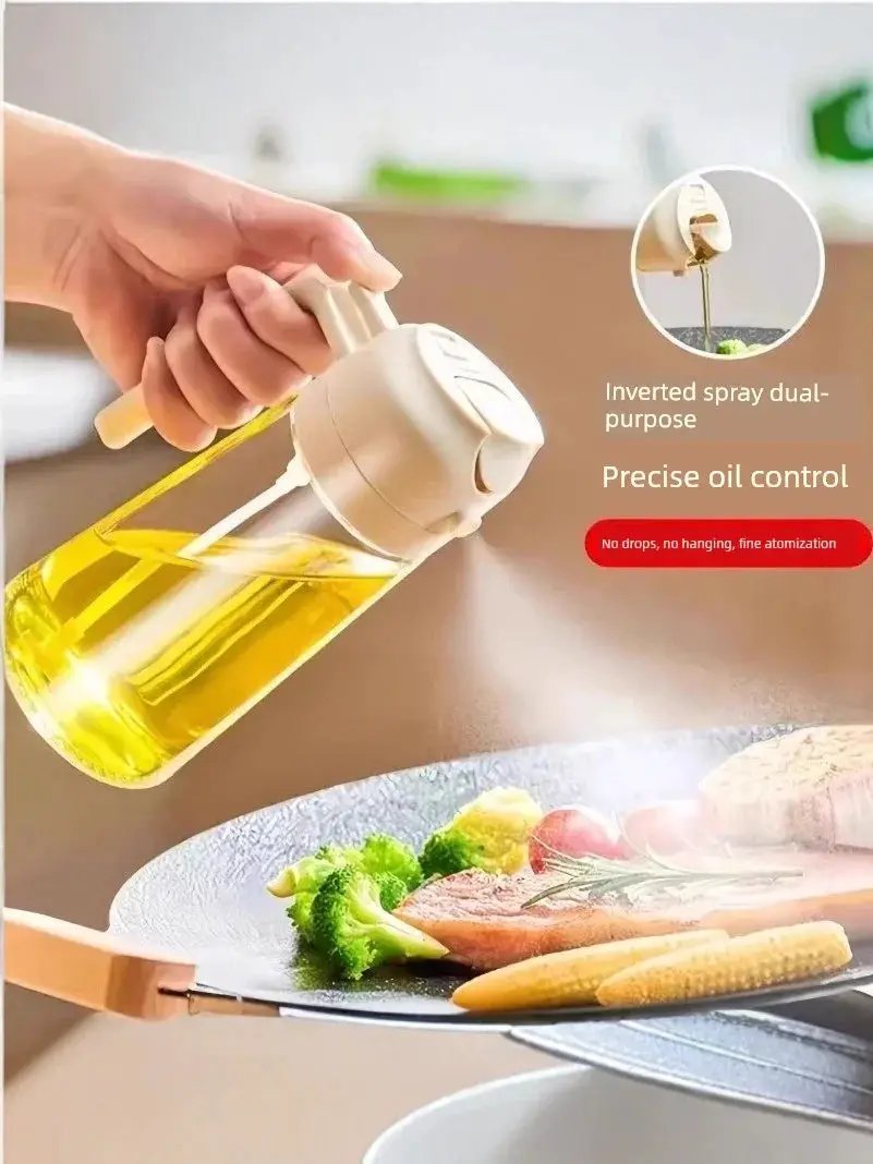 Glass Spray Oil Bottle For Air Fryer Kitchen Use Premium - OurLum.com
