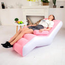 Living Room S Shape Inflatable Sofa Chair Cheap Designer Sofa