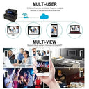 Full HD Mini WiFi Clock Camera With Remote Viewing