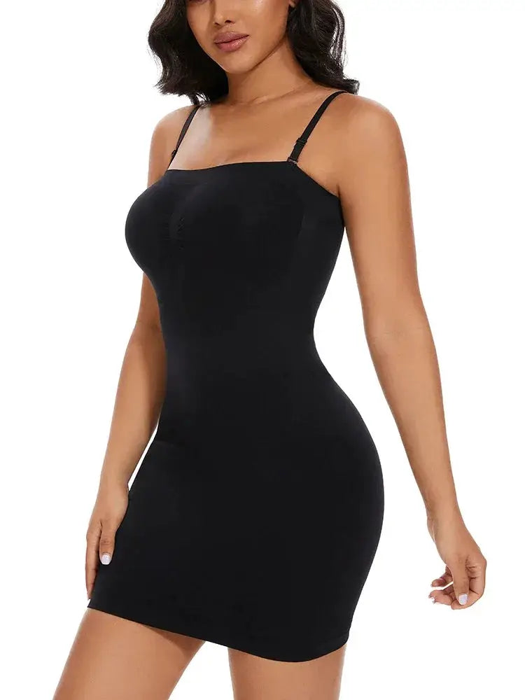 Seamless Strapless Shapewear Slips for Tummy Control
