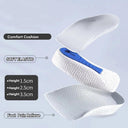 Height-Enhancing Arch Support Insoles for Comfort Boost