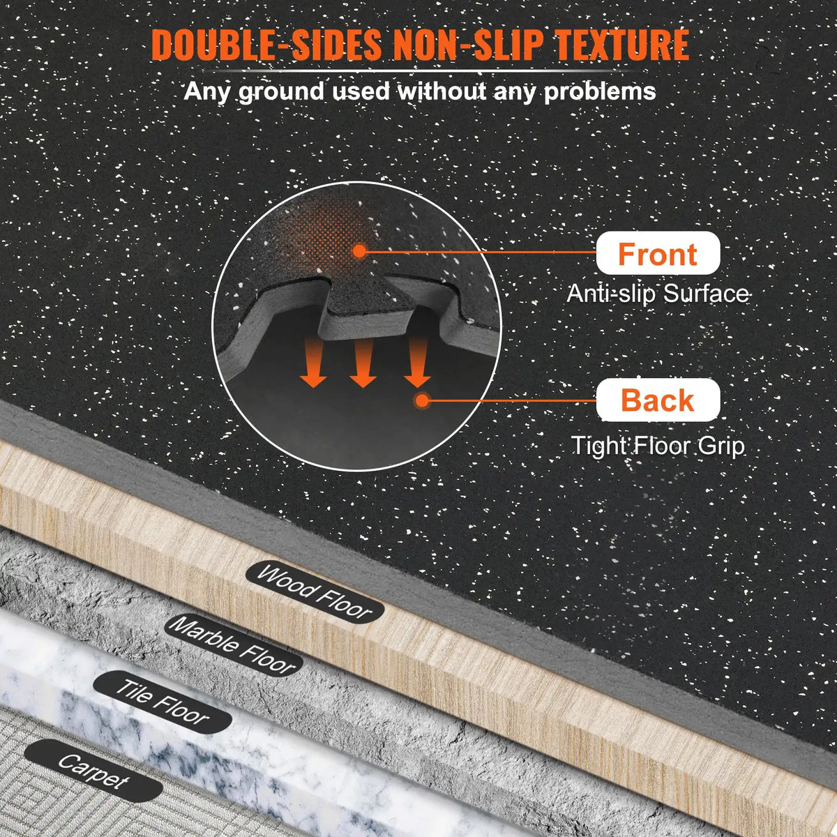 High Density Rubber Exercise Mats — product view 4