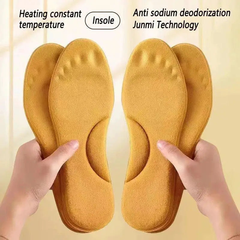 Cozy Self Heating Memory Foam Insoles For Winter Warmth