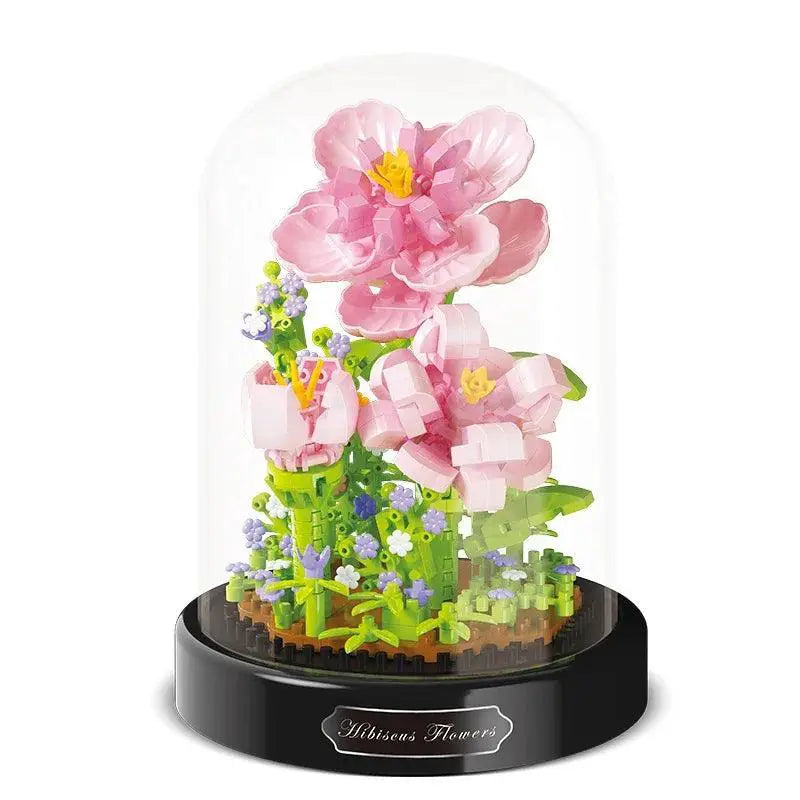 Micro Flower Building Blocks Creative Puzzle Toy Set For All