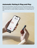 BY WM3T2 Wireless Lavalier Microphone For iPhone Android Live Broadcast For Vlog