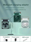 Portable Humidifier Fan Air Conditioners USB Electric Fan