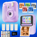 Kids Instant Camera For Color Printing