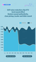 Karaoke Portable Wireless Bluetooth Speaker With Microphone