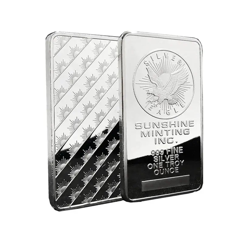 Classic American Silver Bullion Bar — product view 1