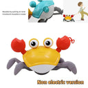 Crawling Escape Crab Interactive Electric Luminous Music Toy