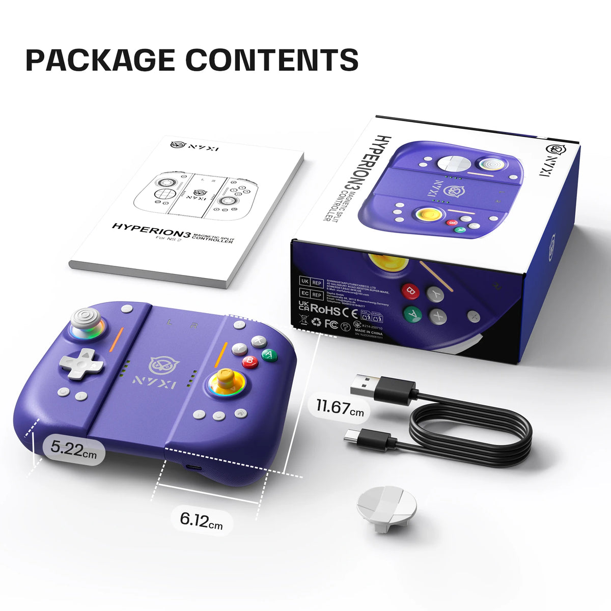 NYXI Game Controller for Play