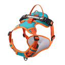 Reflective Nylon Dog Harness Vest Personalized Leash Secure