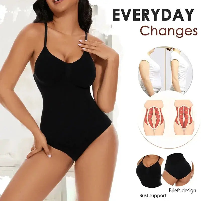 Sculpting Seamless Bodysuit Shapewear Women Tummy Control
