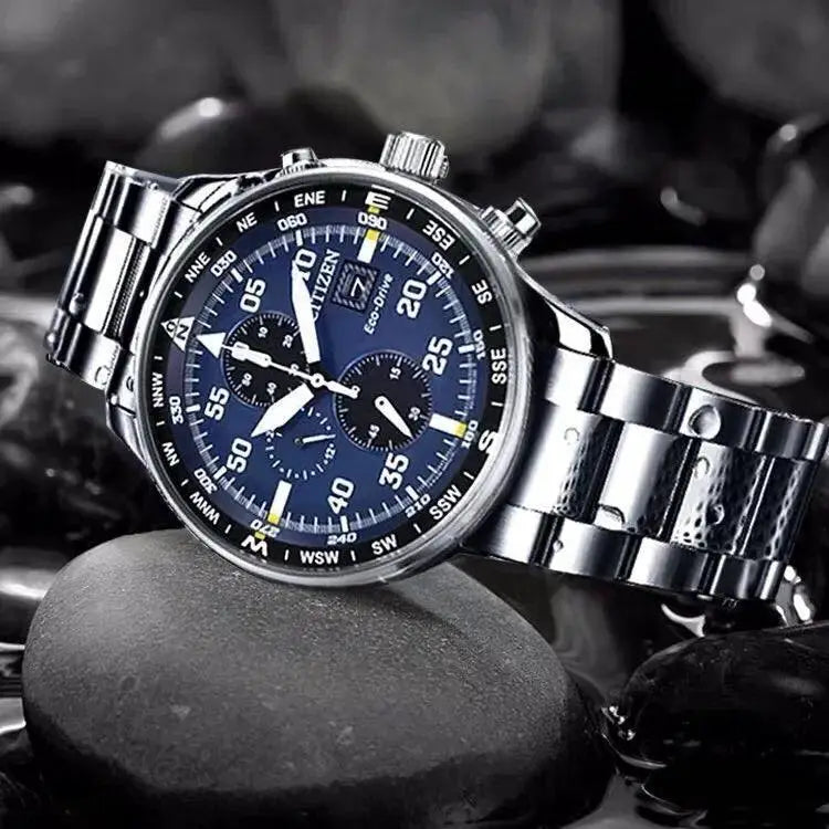 Stylish Stainless Steel Smartwatch With Fitness Features