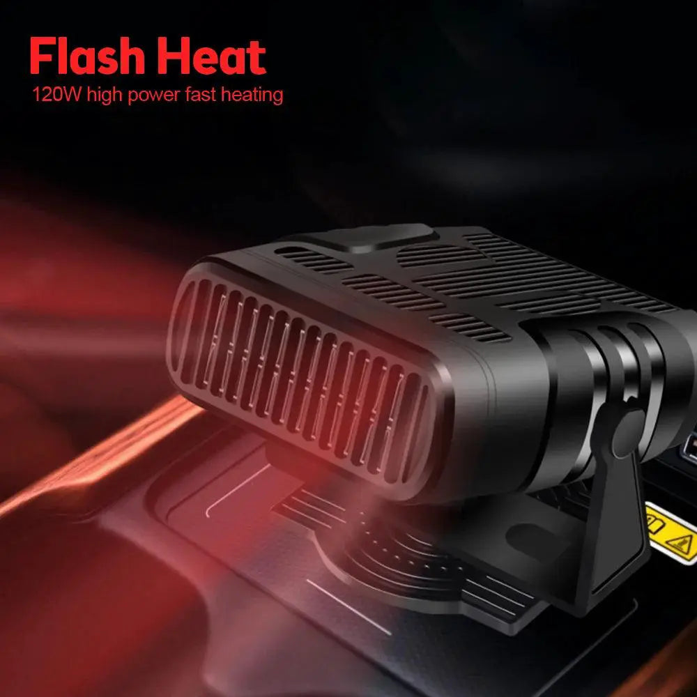 12/24V Car Heater Fan Auto Windshield Fast Heating Defrost - OurLum.com