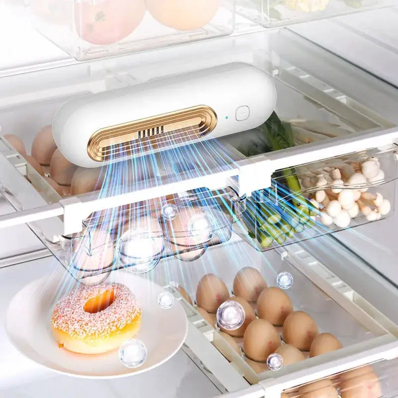 Refrigerator Deodorizer Air Purifier Refrigerator Deodorizer Food Shelf Life Extender Remove Smoke Pet Toilet Odor Car Wardrobe