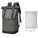 Roll Top Waterproof Laptop Backpack 20L