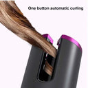 Portable Wireless Hair Curler for Waves & Curls LED Display