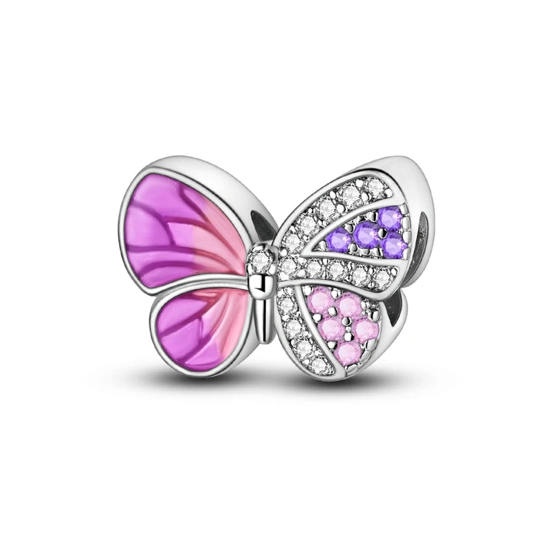 Charm Pendant Beads Sparkling Pav