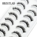 Glamorous Handmade 3D Mink Crisscross Eyelashes 10 Pairs