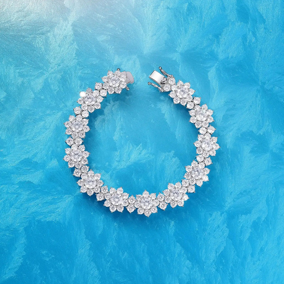 Moissanite Jewelry in Sterling Silver LYEE — product view 1
