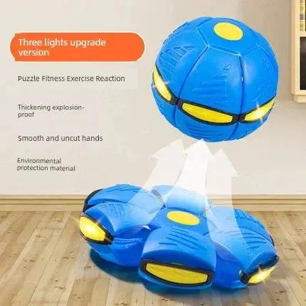 Tiktok Elastic Stepping Ball Magic Flying Saucer Jump Toys