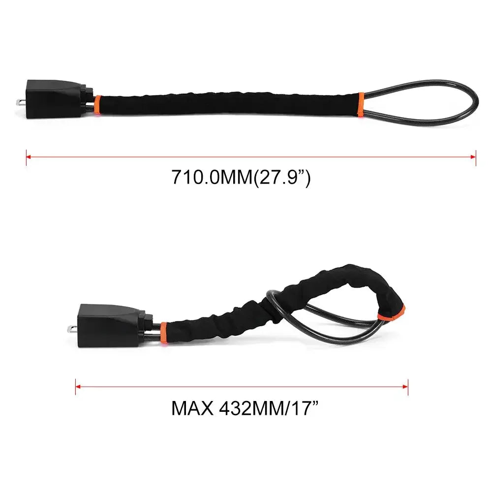 Car Steering Wheel Lock Anti Theft Steel Device Easy Install - OurLum.com