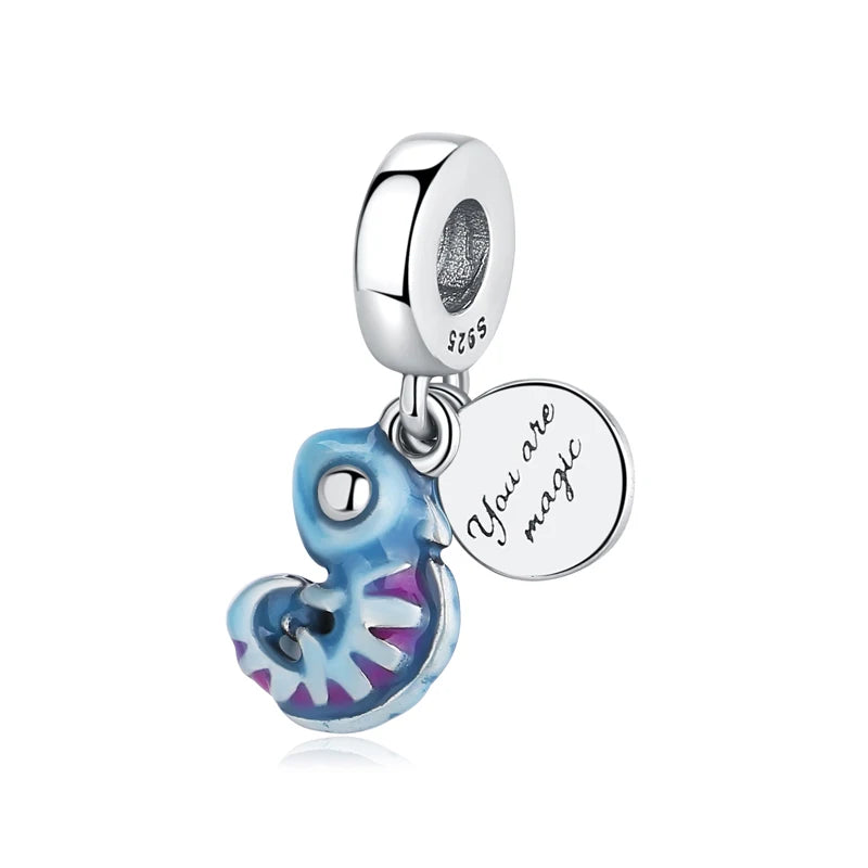 Sterling Silver Charm Firefly Butterfly