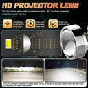 LED Projector Lens Headlight Car Bulb Canbus Turbo High Power