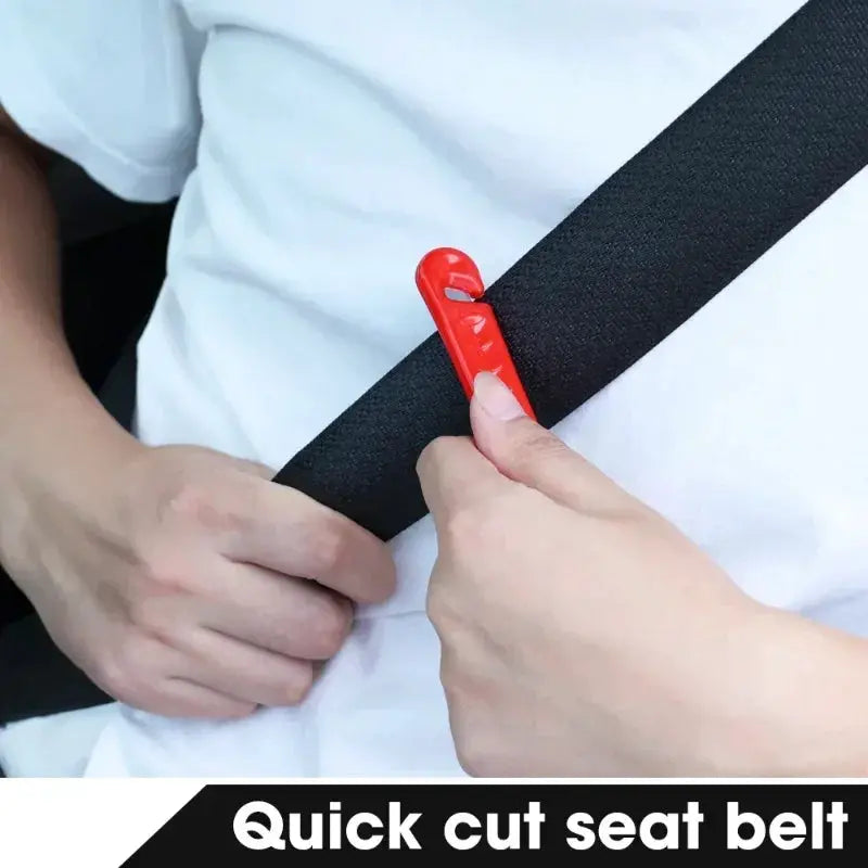 Emergency Escape Hammer With Seat Belt Cutter For Cars