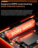 Aoostar TA95X3D MoDT Motherboard R9 9955HX3D  144MB 3D V-Cache PCIe 5.0 M-ATX Gaming Mainboard